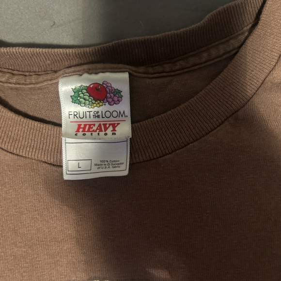 "Believer" brown shirt vintage - Picture 3 of 4